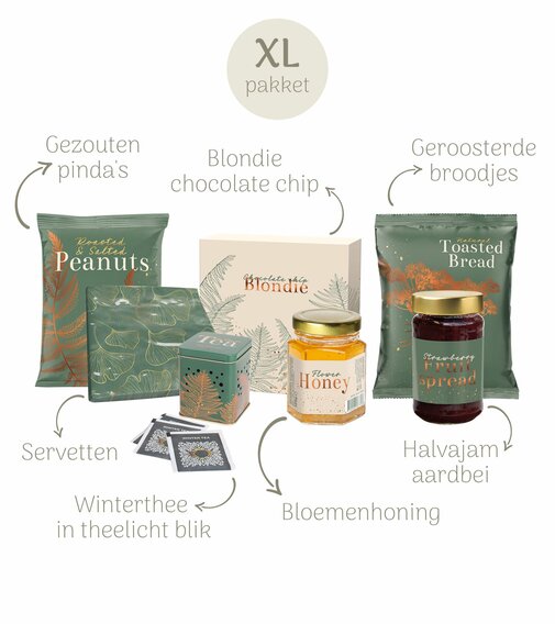 Kerstpakket Blueberry Blend & Go