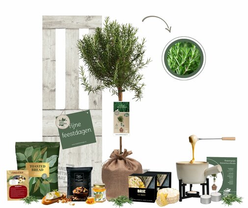 Kerstpakket Fondue au Romarin Élancé