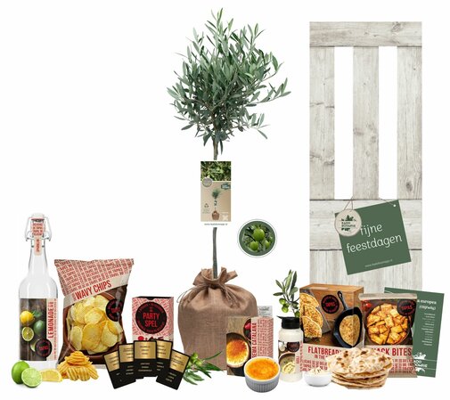Kerstpakket Olijfboom Noches de Tapas